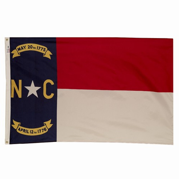 North Carolina State Flag 3x5 Feet Spectramax Nylon by Valley Forge Flag 35232330