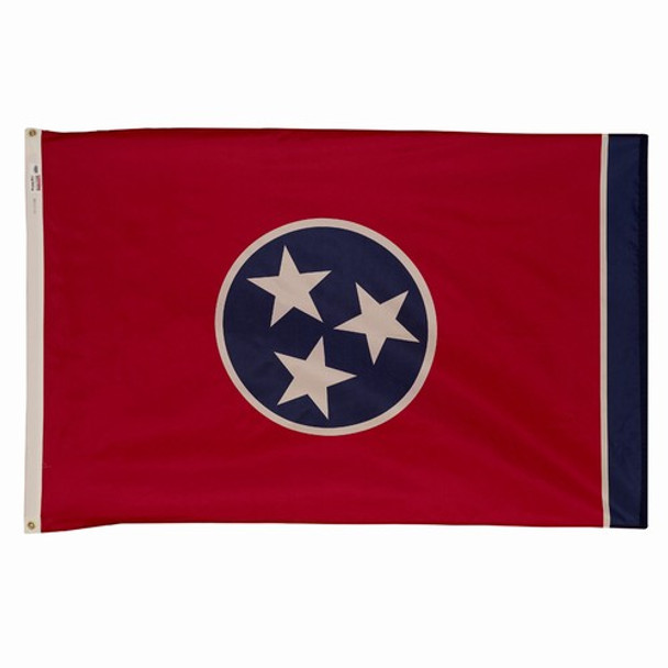 Tennessee State Flag 3x5 Feet Spectramax Nylon by Valley Forge Flag 35232420