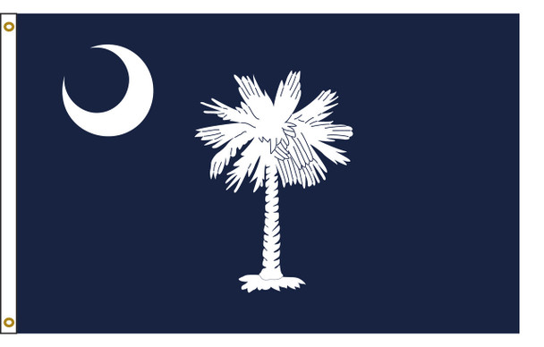 South Carolina 2x3 Feet Nylon State Flag Made in USA