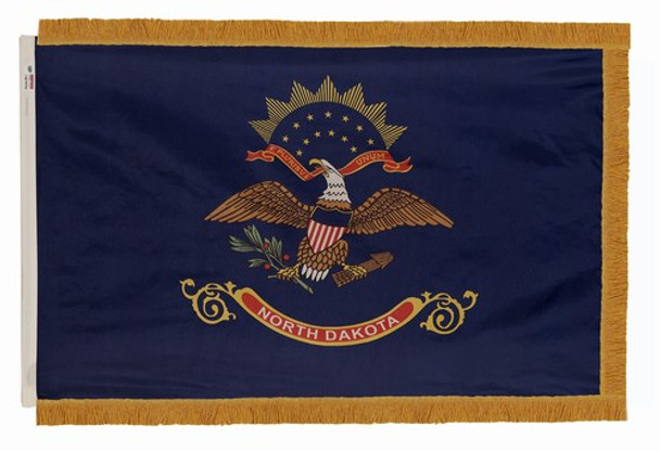 North Dakota State Flag 3x5 Feet Indoor Spectramax Nylon by Valley Forge Flag 35242340