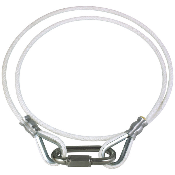 Rope Retainer Ring for 6 Inch Flagpole Butt Diameter White 360231
