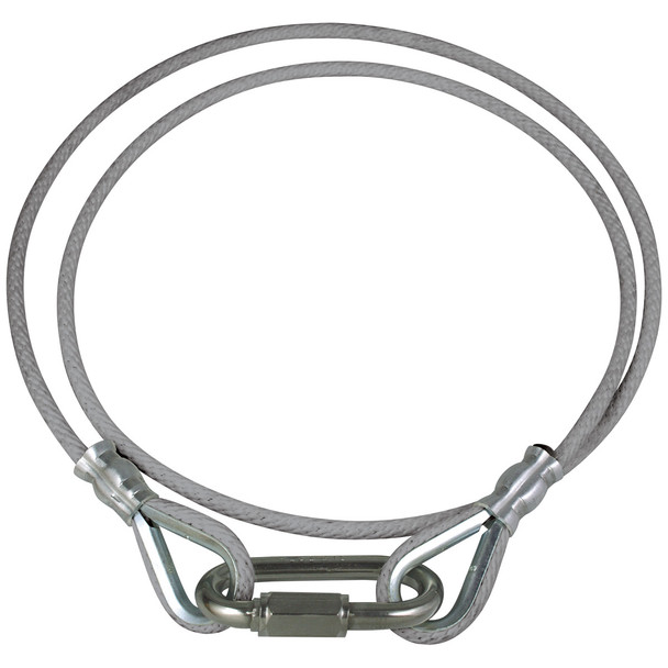 Rope Retainer Ring for 5 Inch Flagpole Butt Diameter Silver 360239