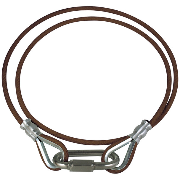 Rope Retainer Ring for 5 Inch Flagpole Butt Diameter Bronze 360248