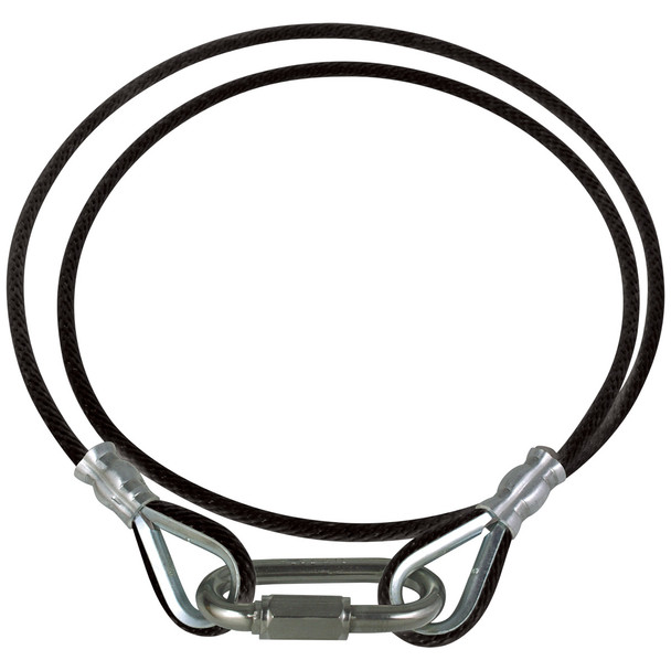 Rope Retainer Ring for 5 Inch Flagpole Butt Diameter Black 360257