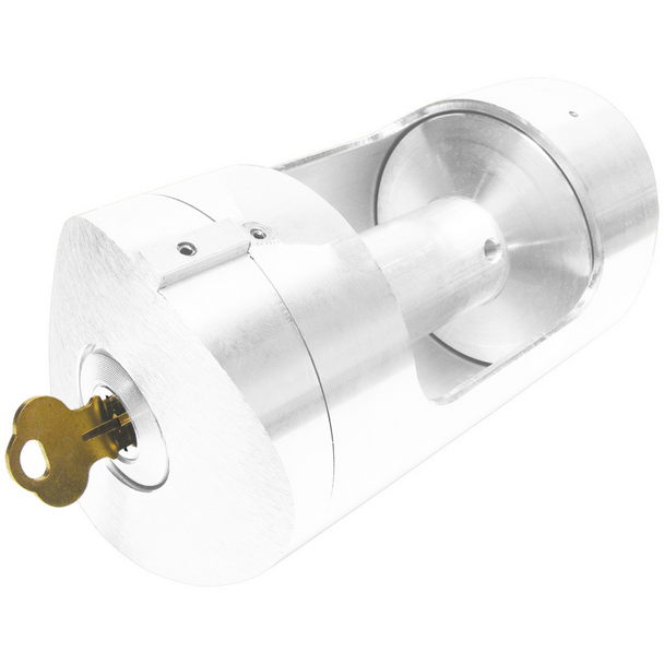 White M-Winch M-6H Internal Halyard 6 Inch Flagpole Butt Diameter with Wall Thickness of 0.250 Inch 360505
