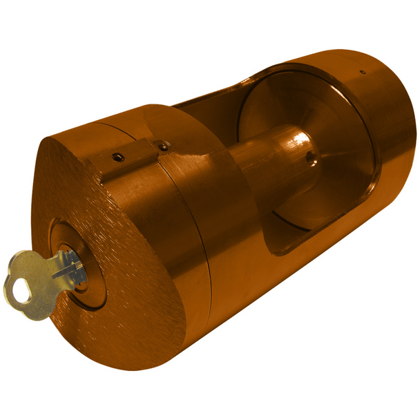 Bronze #313 M-Winch M-10H Internal Halyard 10 Inch Flagpole Butt Diameter with Wall Thickness of 0.312 Inch 360510