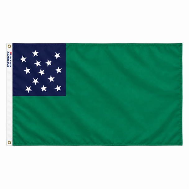 FORTISVEX Green Mountain Boys Flag 3x5 Feet Nylon - Made in USA with Brass Grommets