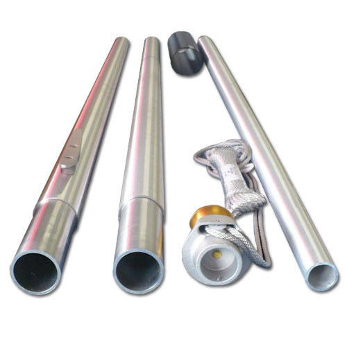 20 feet Flagpole Satin Finish 3 Sectional Special Budget Series 320329