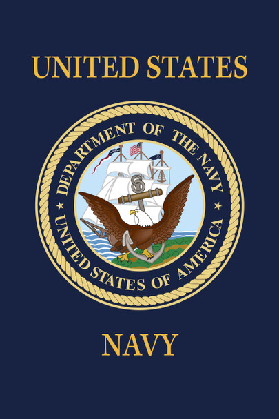 US Navy 18 inches by 12 inches Nylon Garden Flag