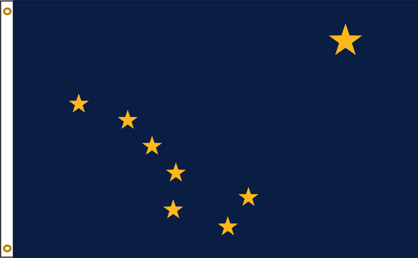 Alaska 6'x10' Nylon State Flag 6ftx10ft