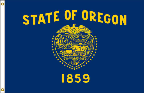 Oregon 6 feet by 10 feet Nylon State Flag 6 feet by 10 feet