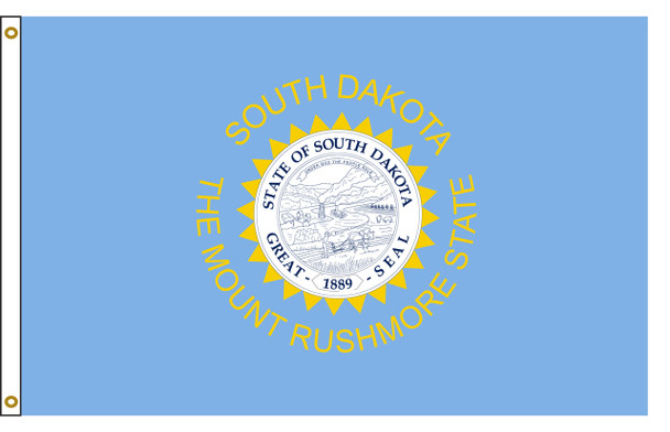 South Dakota 8'x12' Nylon State Flag 8ftx12ft