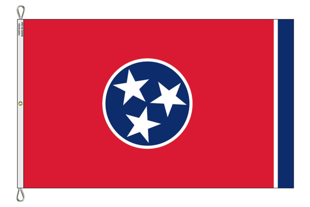 Tennessee 8x12 Feet Nylon State Flag Made in USA