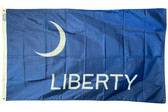 Fort Moultrie 3x5 Foot Outdoor Nylon Flag – Heavy-Duty, UV-Resistant, Made in USA, with Brass Grommets 060565