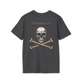 Pirate-Themed Unisex T-Shirt, Graphic Tee, Casual Wear, Jolly Roger, Skull and Cross Bones One