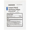 Hand Sanitizing Wipe McKesson 100 Count Ethyl Alcohol Wipe Individual Packet 1/EA