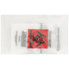 Specimen Transport Bag with Document Pouch McKesson 6 X 9 Inch Adhesive Closure Biohazard Symbol NonSterile 1/EA