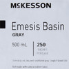 Emesis Basin McKesson Graphite 16 oz. Plastic Single Patient Use 1/EA