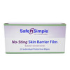 869585_EA Skin Barrier Wipe Safe N Simple No-Sting 60% / 20% Strength Purified Water / Polyvinylpyrrolidone / Glycerin / Propylene Glycol Individual Packet Sterile 1/EA