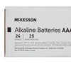 Alkaline Battery McKesson AAA Cell 1.5V Disposable 24 Pack 1/EA