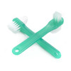 Denture Brush McKesson 2-Sided Bristle Green 1/EA