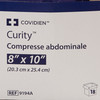 Abdominal Pad Curity 8 X 10 Inch 1 per Pack Sterile Rectangle 1/EA