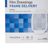 Transparent Film Dressing McKesson 4 X 4-3/4 Inch Frame Style Delivery Octagon Sterile 1/EA