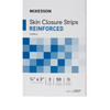 Skin Closure Strip McKesson 1/4 X 3 Inch Nonwoven Material Reinforced Strip White 1/PK