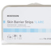 Skin Barrier Strip McKesson Moldable, Standard Wear Adhesive without Tape Without Flange Universal System Hydrocolloid 1/2 Curve 1 Inch W 1/EA