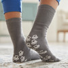 504733_PR Slipper Socks McKesson Terries 2X-Large Gray Above the Ankle 1/PR