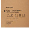 277859_PK O.R. Towel McKesson 17 W X 27 L Inch Blue Sterile 1/PK