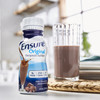 Oral Supplement Ensure Original Therapeutic Nutrition Shake Milk Chocolate Flavor Liquid 8 oz. Bottle 1/EA