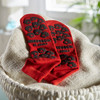 553041_PR Slipper Socks McKesson Terries X-Large Red Above the Ankle 1/PR