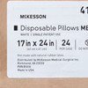 939595_EA Bed Pillow McKesson 17 X 24 Inch White Disposable 1/EA