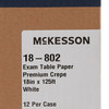 113109_RL Table Paper McKesson 18 Inch Width White Crepe 1/RL