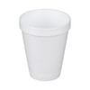 Drinking Cup Dart 10 oz. White Styrofoam Disposable 25/SL