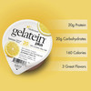 Oral Supplement Gelatein Plus Lemon Flavor Gel 4 oz. Cup 1/EA