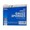 Gauze Sponge Dukal 2 X 2 Inch 2 per Pack Sterile 8-Ply Square 100/BX