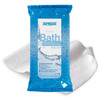 Sage Products Essential Bath Rinse-Free Wipes, Medium Weight, Soft Pack