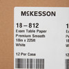 Table Paper McKesson 18 Inch Width White Smooth 1/RL