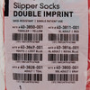 553042_PR Slipper Socks McKesson Terries X-Large Red Above the Ankle 1/PR
