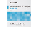 446033_BX Nonwoven Sponge McKesson 4 X 4 Inch 2 per Pack Sterile 4-Ply Square 25/BX