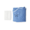 1104452_PK Non-Reinforced Surgical Gown with Towel McKesson Large Blue Sterile AAMI Level 3 Disposable 1/PK