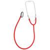 Classic Stethoscope McKesson Red 1-Tube 21 Inch Tube Single Head Chestpiece 1/EA