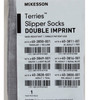 558996_PR Slipper Socks McKesson Terries 2X-Large Gray Above the Ankle 1/PR