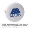 Measurement Tape Mabis 1/4 X 60 Inch Reusable Inches / Centimeters 1/EA