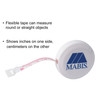 Measurement Tape Mabis 1/4 X 60 Inch Reusable Inches / Centimeters 1/EA