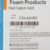 Head Positioner McKesson 9 W X 8 D X 4-1/2 H Inch Foam Freestanding 1/EA