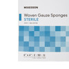 762704_BX Gauze Sponge McKesson 4 X 4 Inch 2 per Pack Sterile 8-Ply Square 50/BX