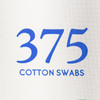 Swabstick Q-Tip Cotton Tip Cotton Shaft 3 Inch NonSterile 375 per Pack 375/PK